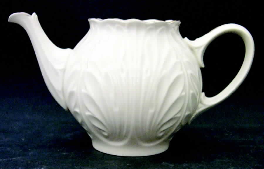Cottage (Giftware, Gold Trim) Teapot No Lid by Lenox-1