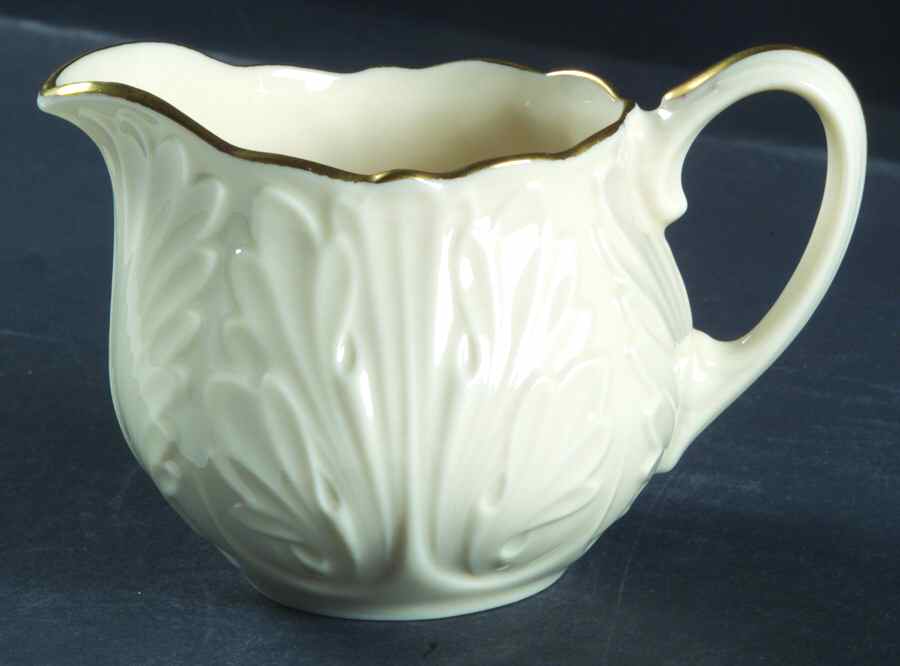 Cottage (Giftware, Gold Trim) Creamer by Lenox-1