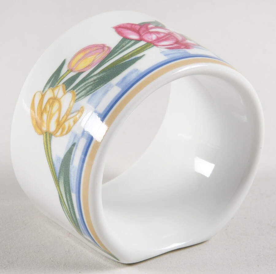 Country Tulips Napkin Ring by Lenox-1