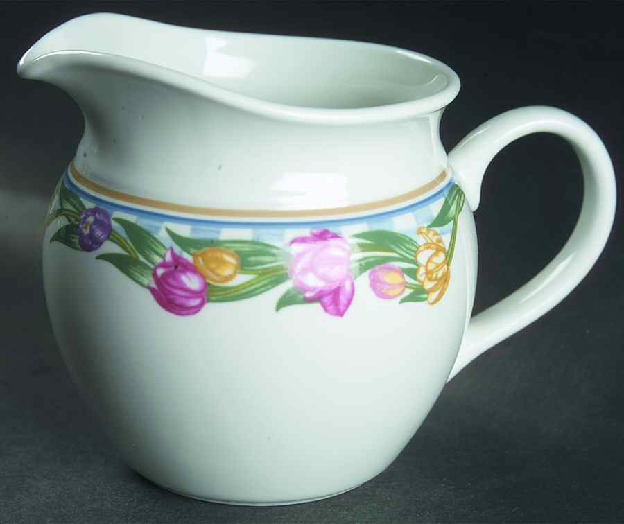 Country Tulips Creamer by Lenox-1