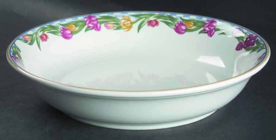 Country Tulips 8" Individual Pasta Bowl by Lenox-1