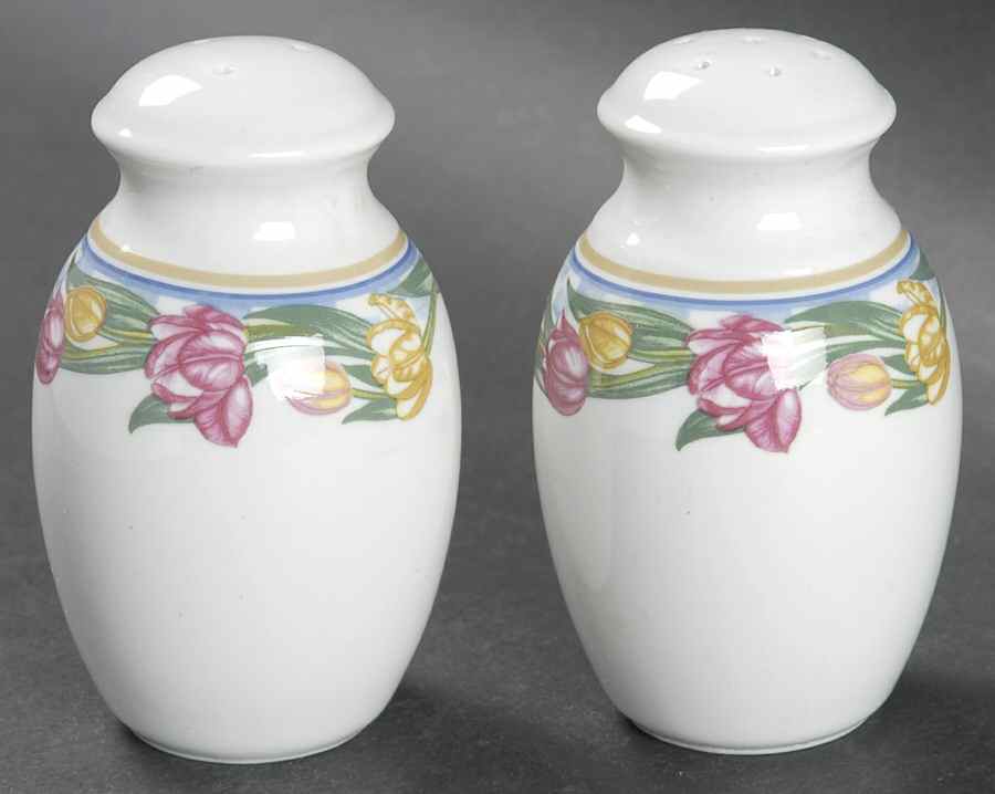 Country Tulips Salt & Pepper Set by Lenox-1