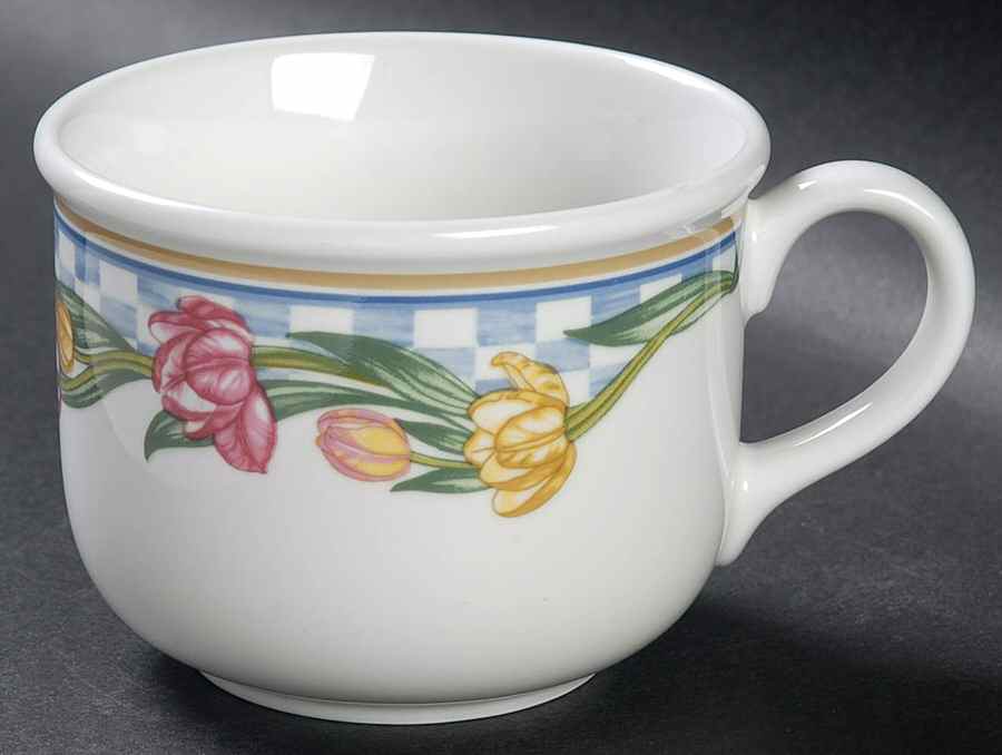 Country Tulips Flat Cup by Lenox-1