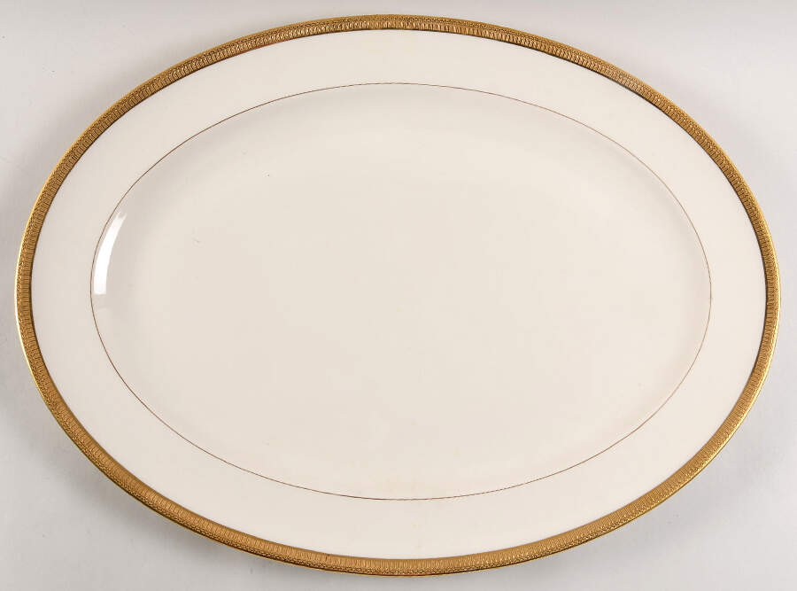Countess 20" Oval Serving Platter by Lenox-1
