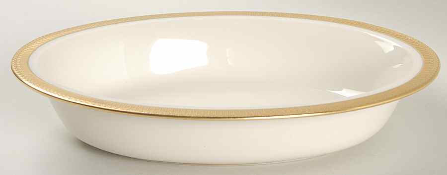 Countess 9" Oval Vegetable Bowl by Lenox-1