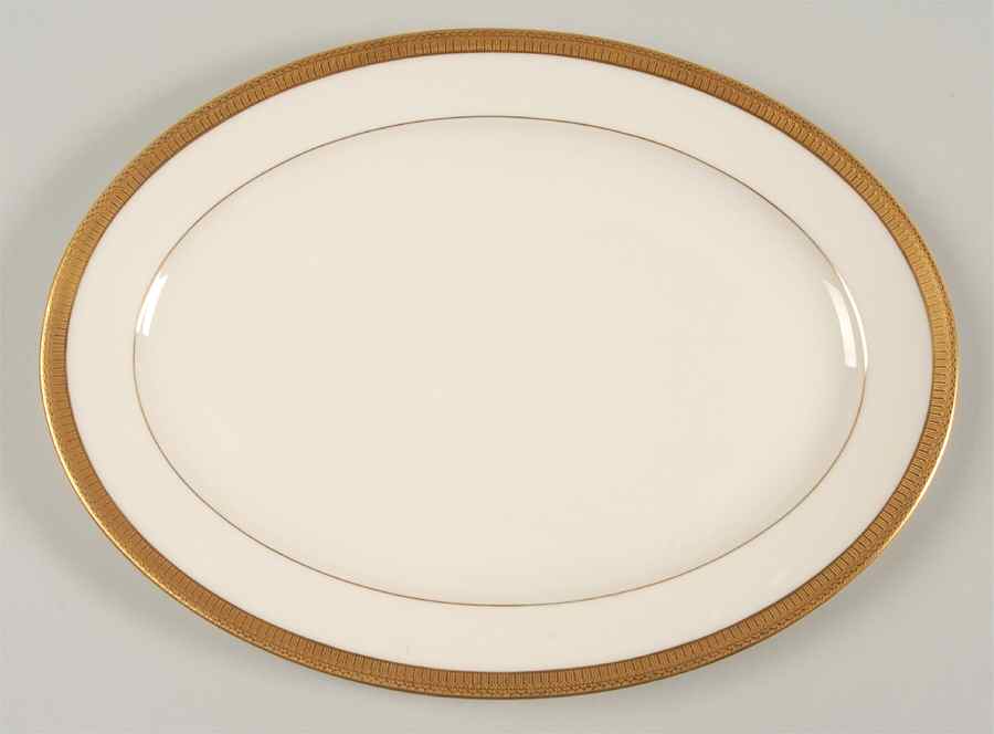 Countess 13" Oval Serving Platter by Lenox-1