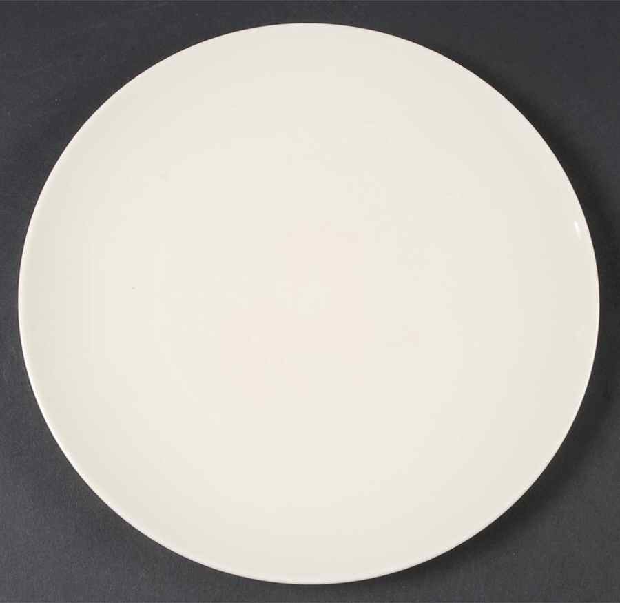 Coupe Off White Luncheon Plate by Lenox-1