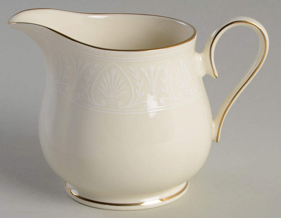 Courtyard Gold Creamer by Lenox-1