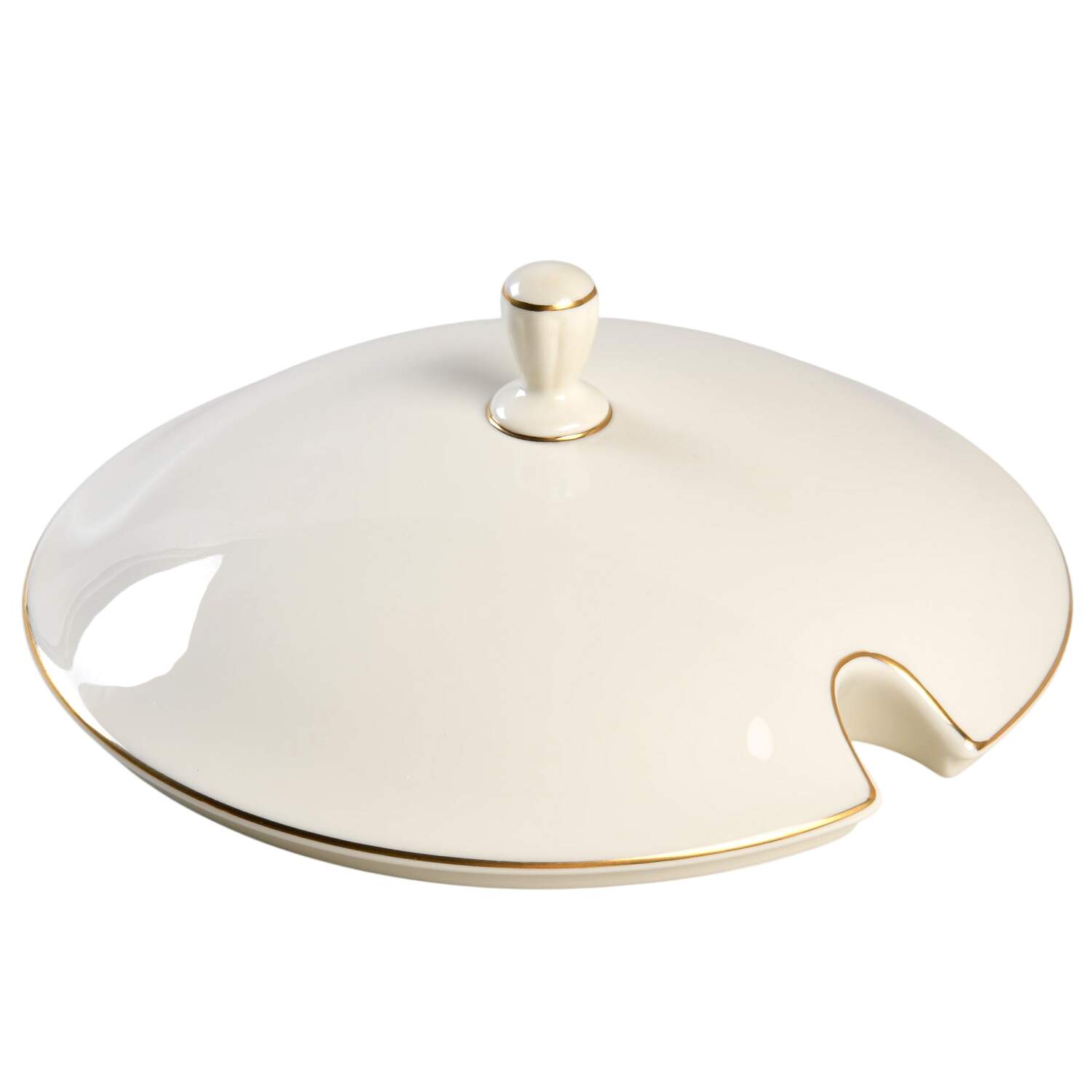 Courtyard Gold Lid for Tureen by Lenox-1