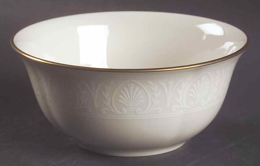 Courtyard Gold Fruit/Dessert (Sauce) Bowl by Lenox-1