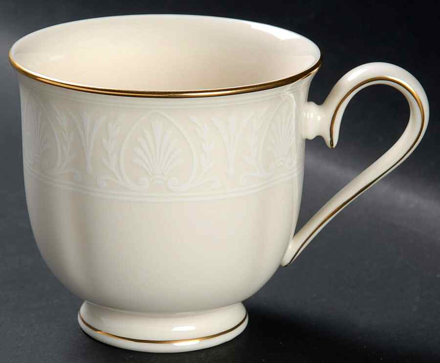 Courtyard Gold Footed Cup by Lenox-1