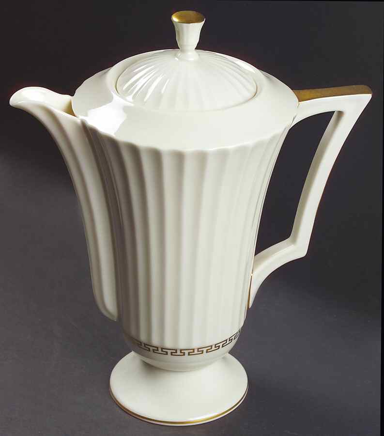 Cretan Coffee Pot & Lid by Lenox-1