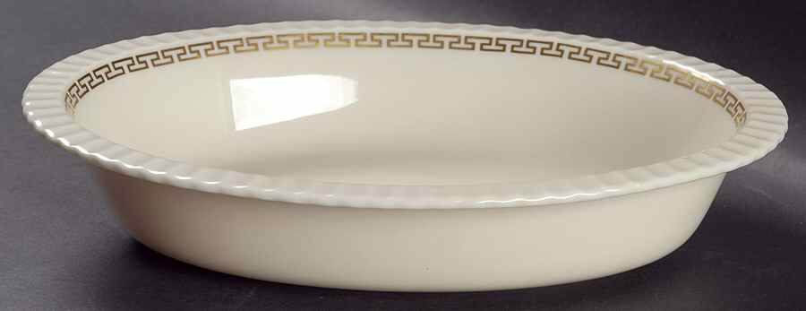 Cretan 9" Oval Vegetable Bowl by Lenox-1