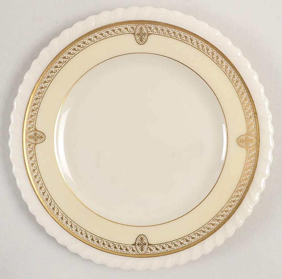 Crinoline Cream Bread & Butter Plate by Lenox-1