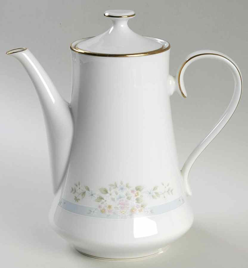 Daisy Basket Coffee Pot & Lid by Lenox-1