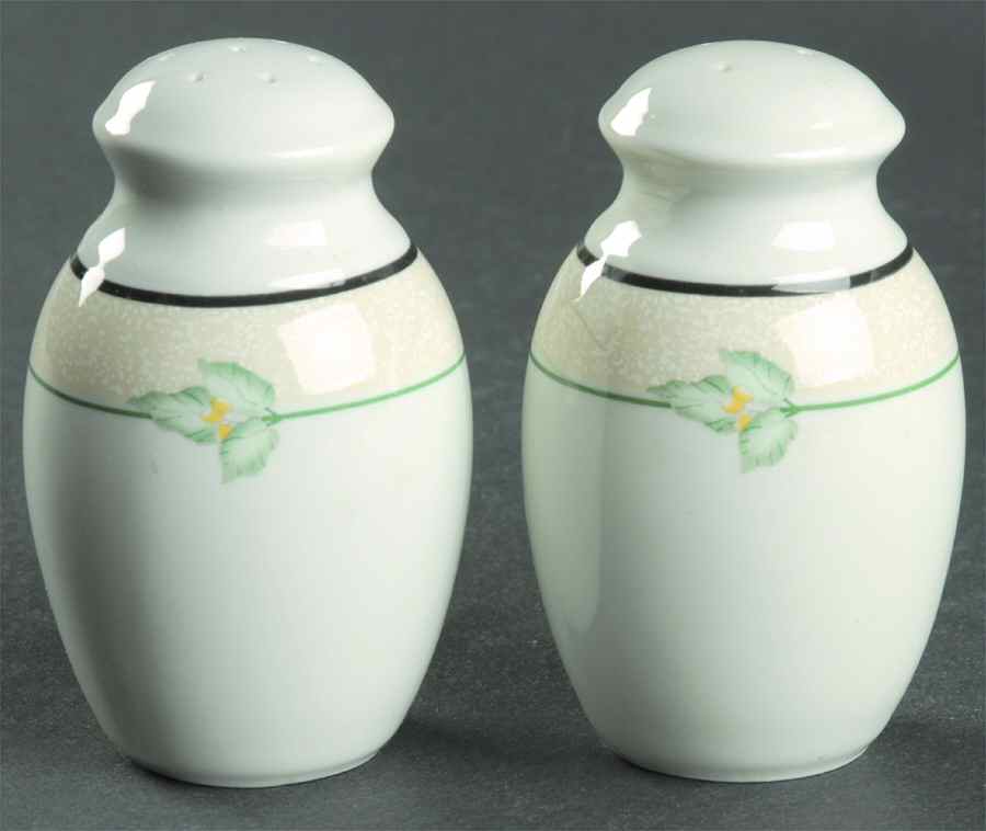 Dancing Lilies Salt & Pepper Set by Lenox-1