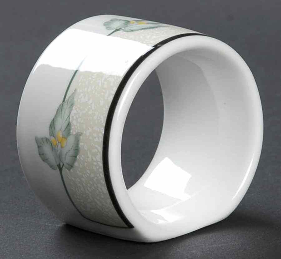 Dancing Lilies Napkin Ring by Lenox-1