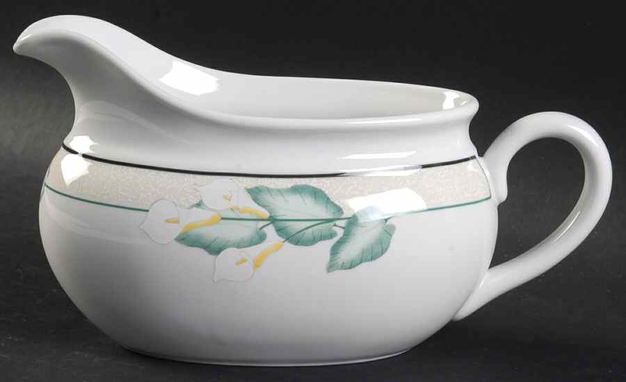 Dancing Lilies Gravy Boat by Lenox-1