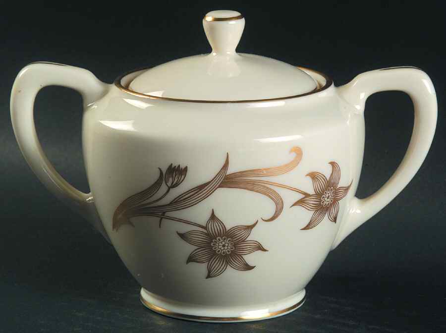 Daybreak Sugar Bowl & Lid by Lenox-1