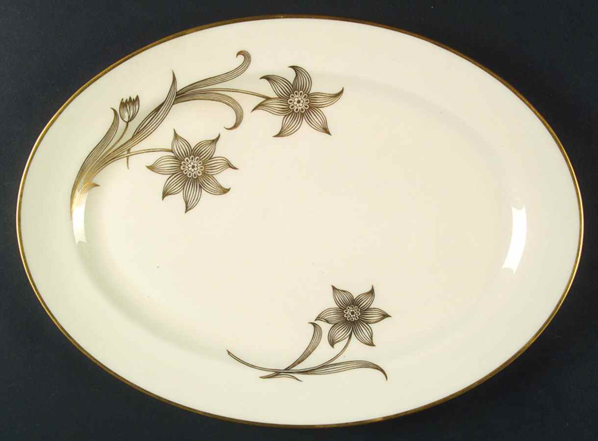 Daybreak 13" Oval Serving Platter by Lenox-1
