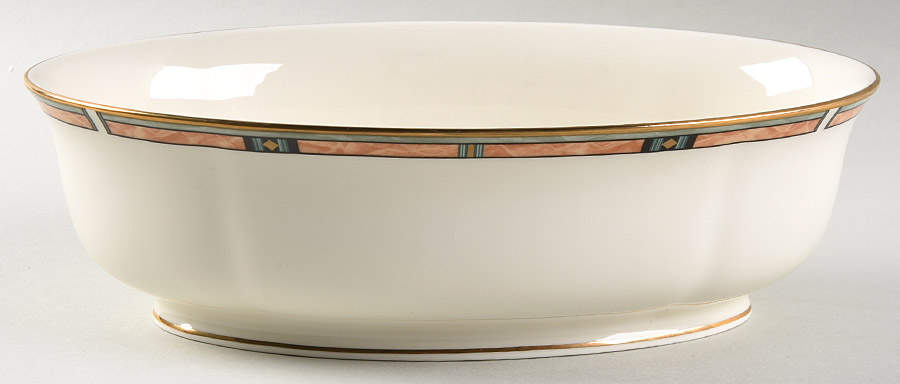 Desert Jewel 10" Oval Vegetable Bowl by Lenox-1