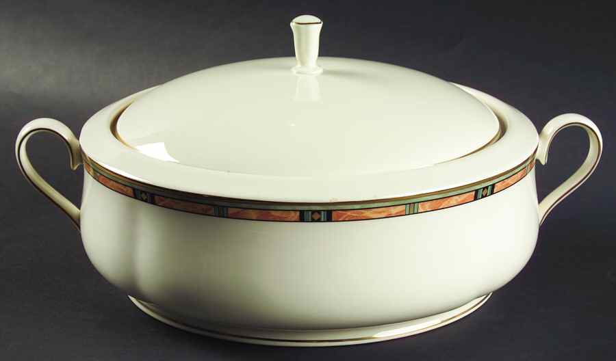 Desert Jewel Round Covered Vegetable by Lenox-1