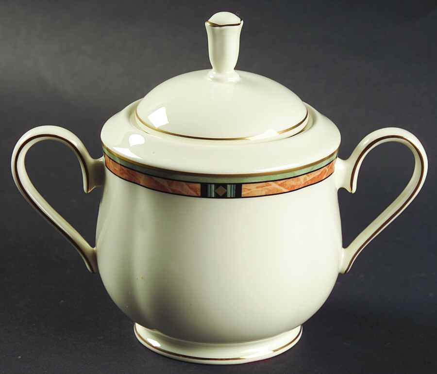 Desert Jewel Sugar Bowl & Lid by Lenox-1