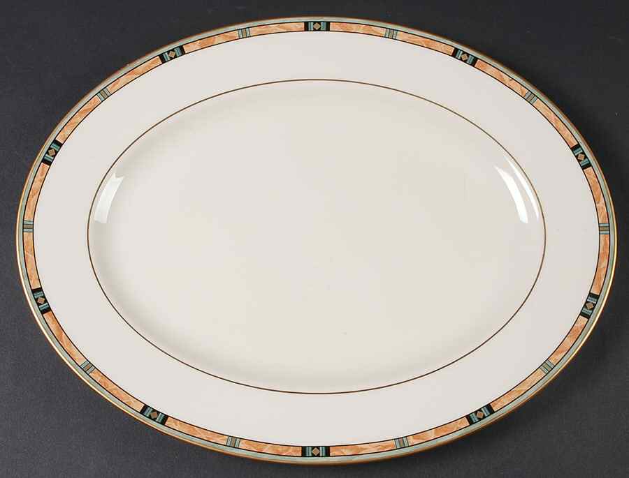 Desert Jewel 13" Oval Serving Platter by Lenox-1