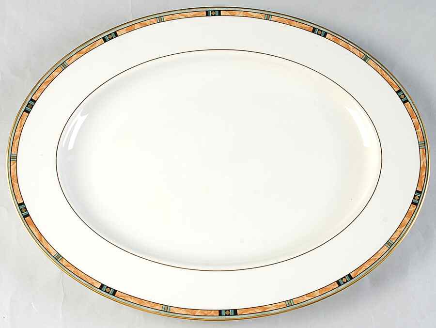 Desert Jewel 16" Oval Serving Platter by Lenox-1