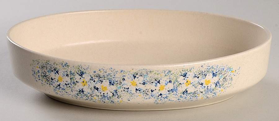 Dewdrops 9" Oval Vegetable Bowl by Lenox-1
