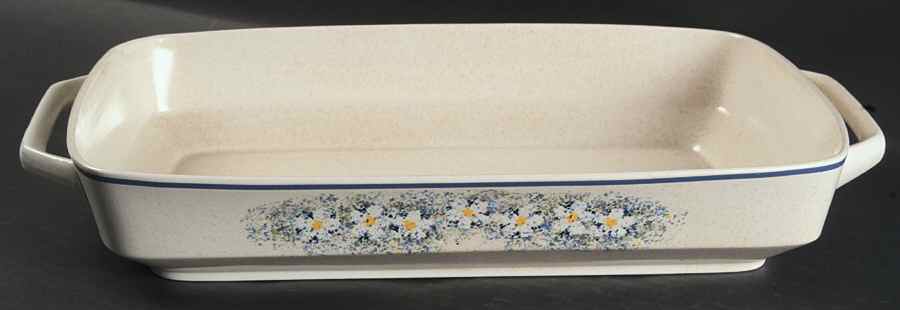 Dewdrops 13"  Rectangular Baker by Lenox-1