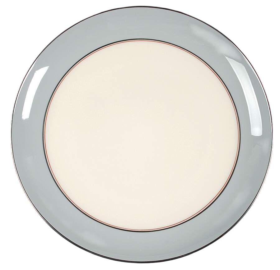 Dubarry Gray 12" Chop Plate (Round Platter) by Lenox-1