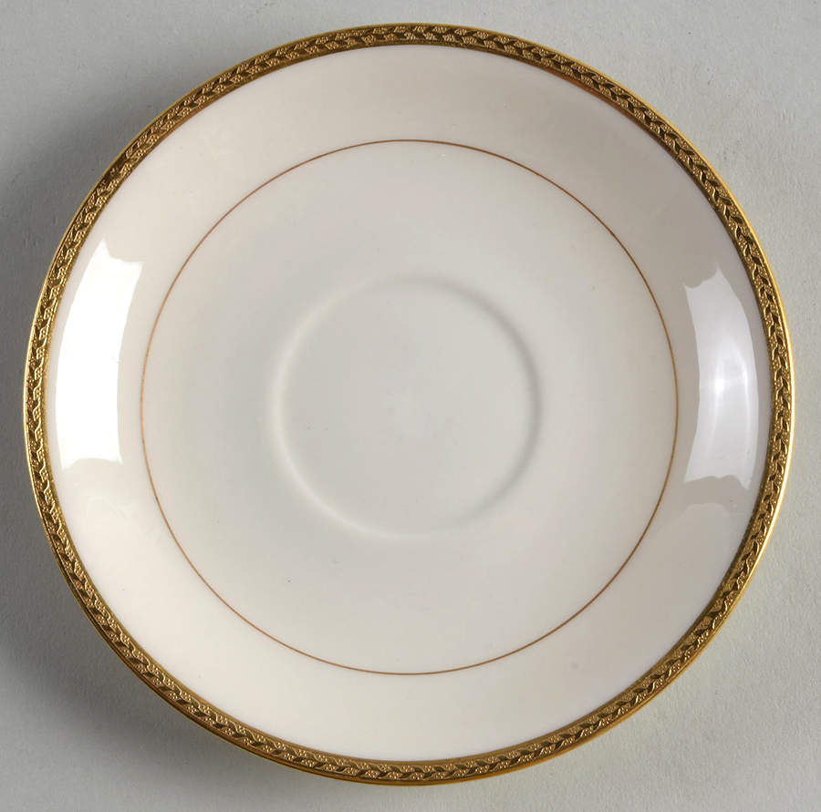 E81 Off White Saucer for Flat Cup by Lenox-1