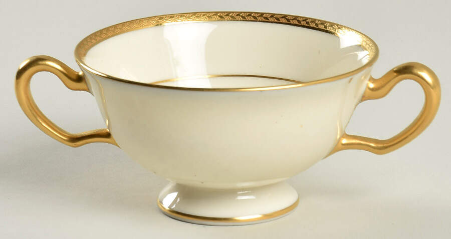E81 Off White Cream Soup Bowl by Lenox-1