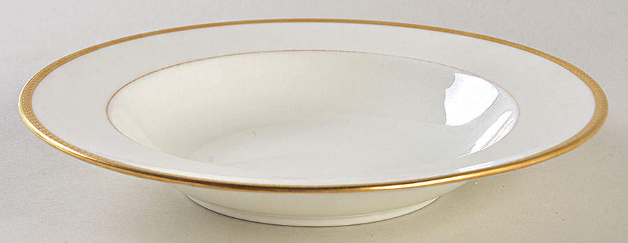 E81 White Rim Soup Bowl by Lenox-1