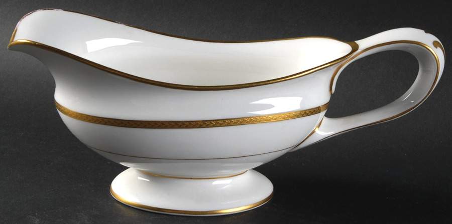 E81 White Gravy Boat by Lenox-1