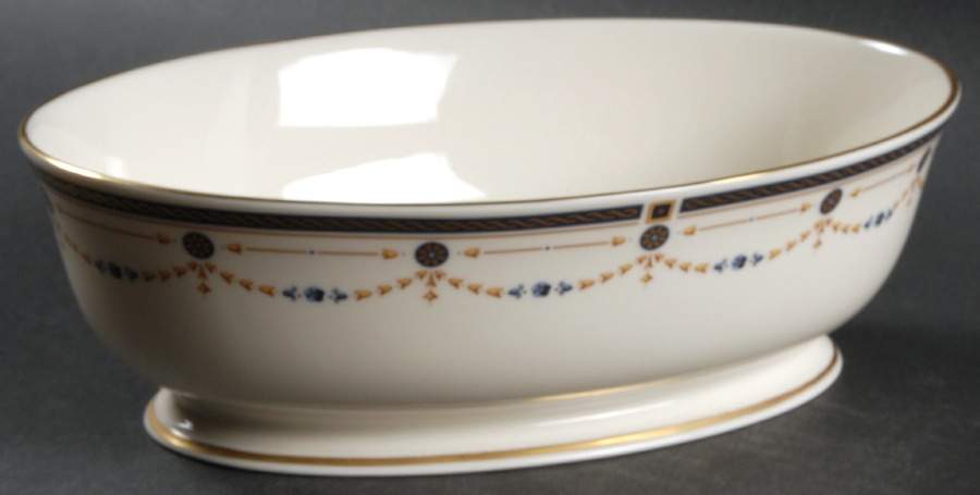 Eaton Knoll 9" Oval Vegetable Bowl by Lenox-1