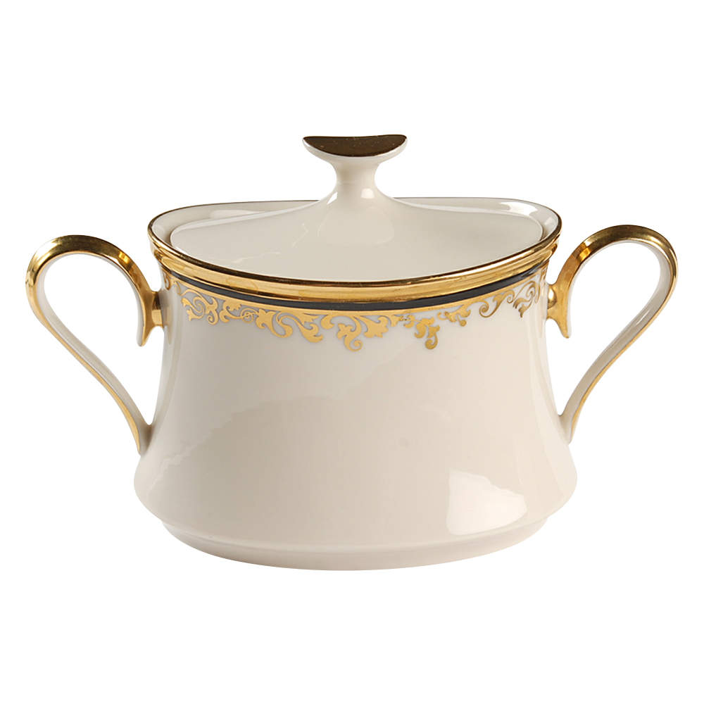 Eclipse Sugar Bowl & Lid by Lenox-1