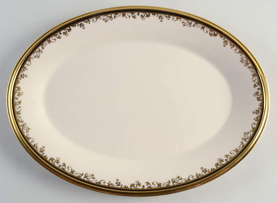 Eclipse 14" Oval Serving Platter by Lenox-1