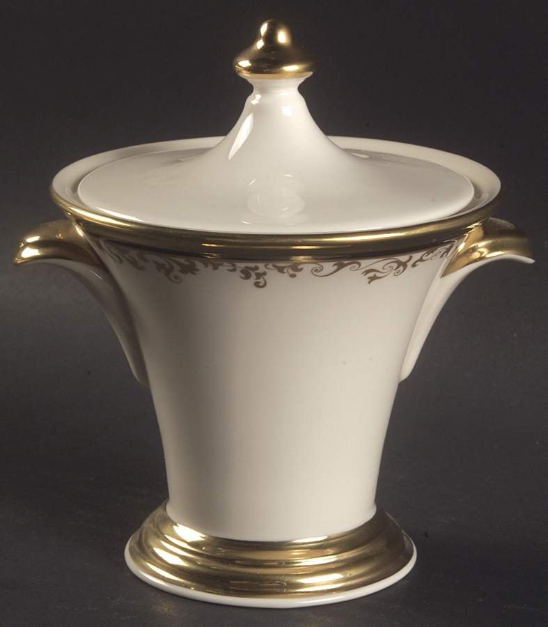 Eclipse Sugar Bowl & Lid by Lenox-1