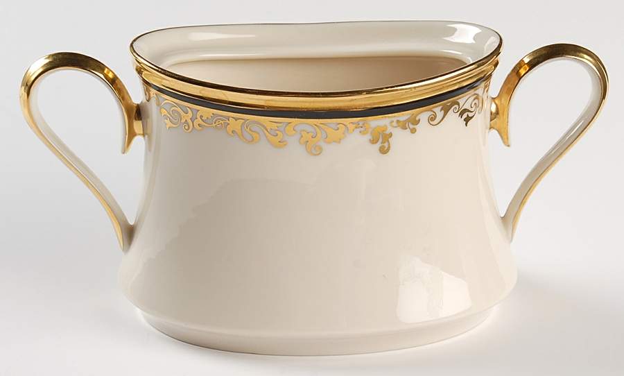 Eclipse Sugar Bowl No Lid by Lenox-1