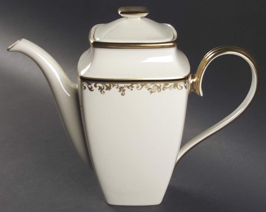 Eclipse Square Coffee Pot & Lid by Lenox-1