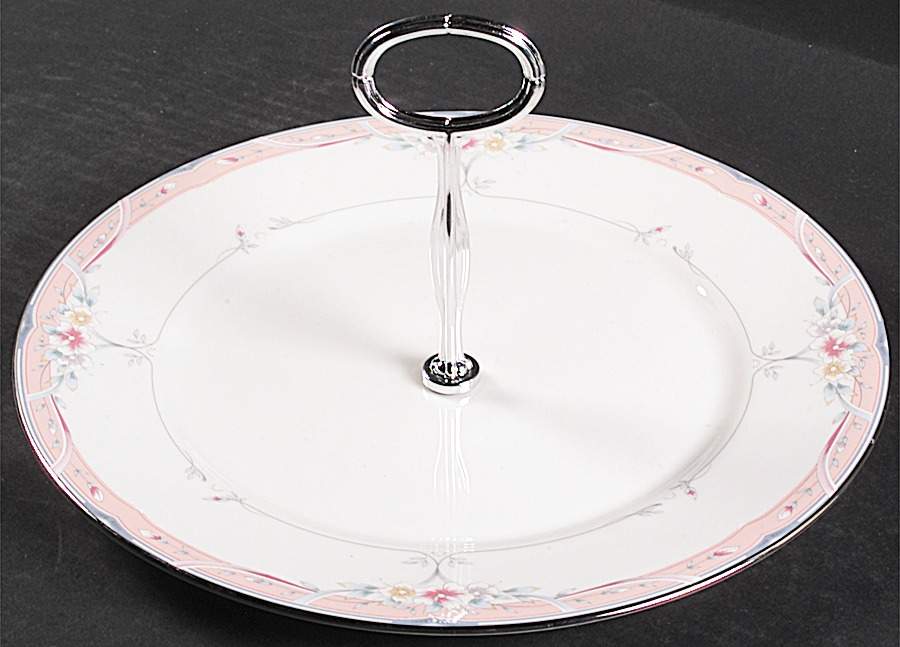 Emily Round Serving Plate with Center Handle (Dp) Hc by Lenox-1