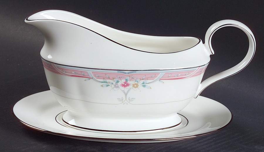 Emily Gravy Boat & Underplate by Lenox-1