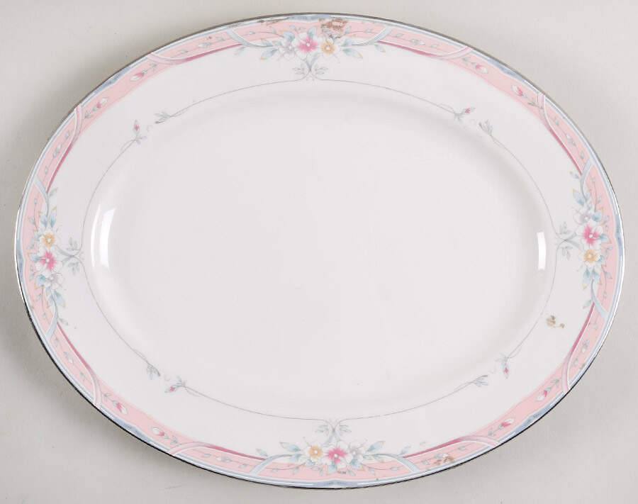 Emily 13" Oval Serving Platter by Lenox-1