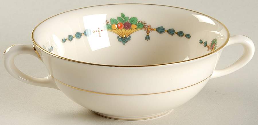 Empress Flat Cream Soup Bowl by Lenox-1