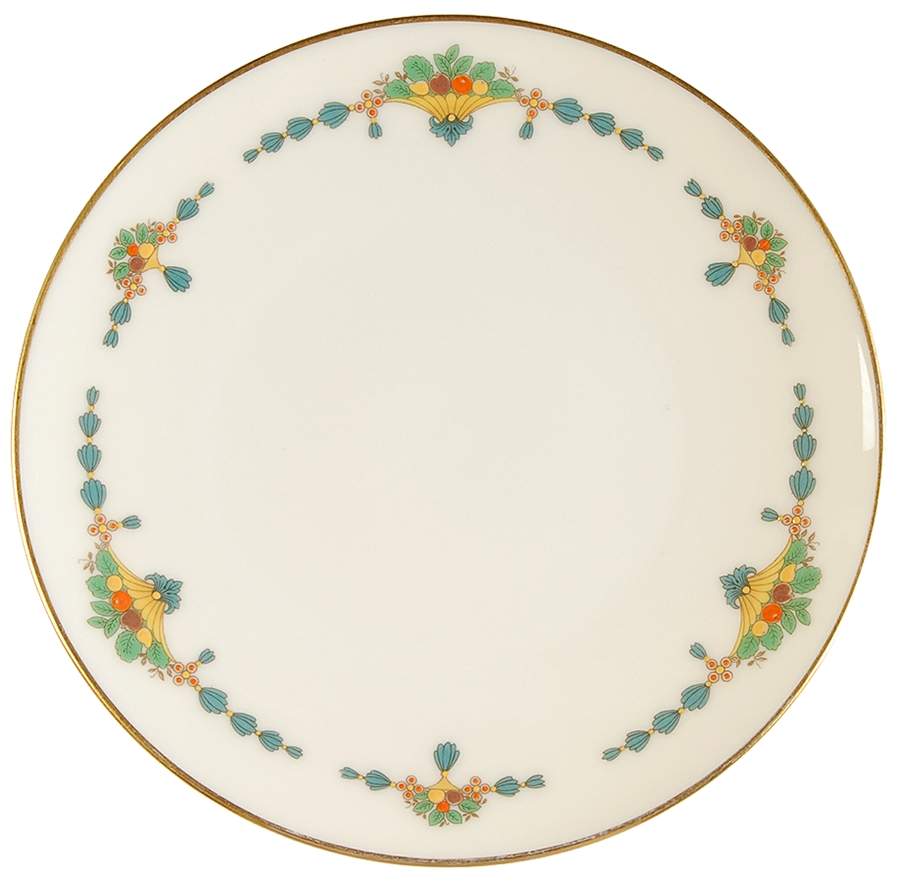 Empress Dessert Plate/Cream Soup Saucer for Flat Bowl by Lenox-1