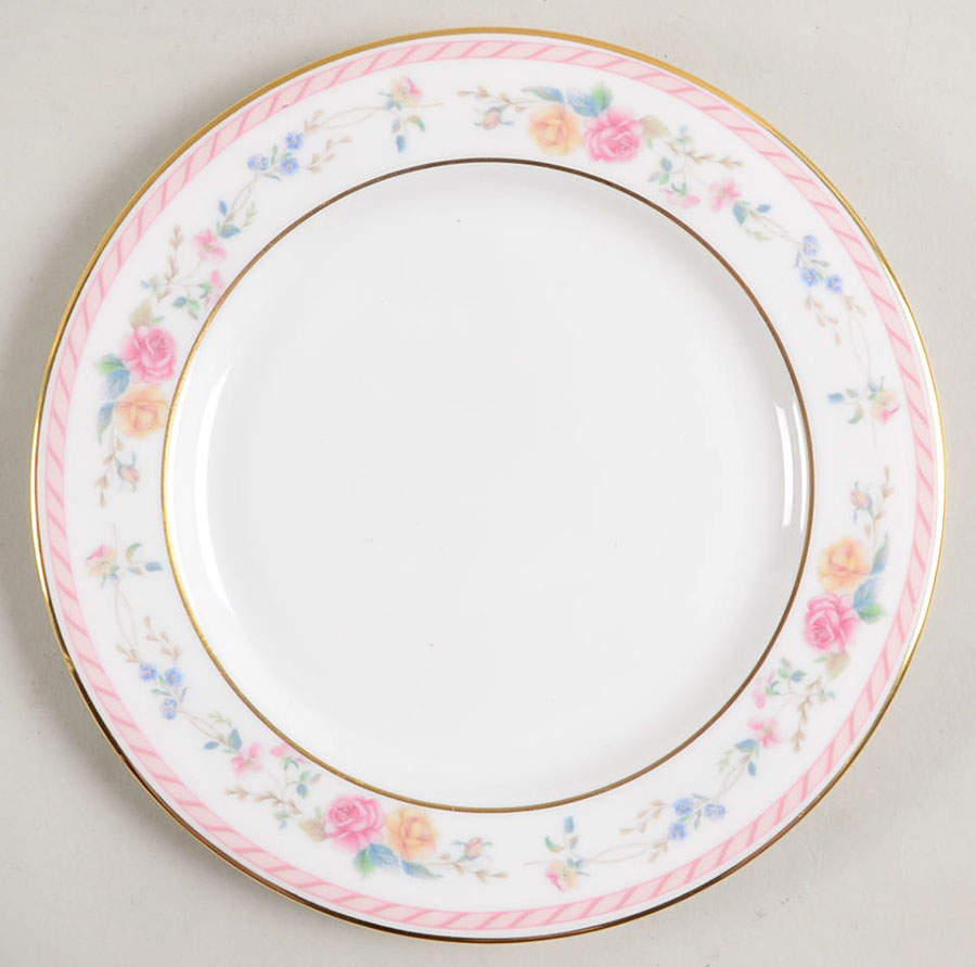 English Rose Bread & Butter Plate by Lenox-1