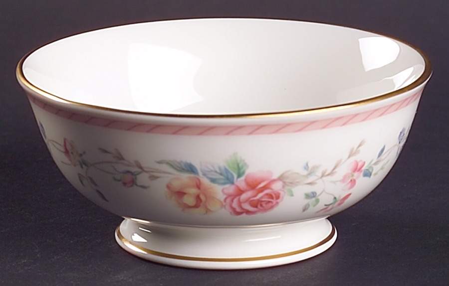 English Rose Fruit/Dessert (Sauce) Bowl by Lenox-1