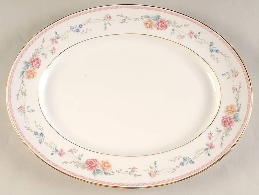 English Rose 15" Oval Serving Platter by Lenox-1
